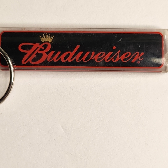 2/$30 Vintage Lot of Budweiser Bud Bud Light Ice Draft Beer Key Chains Keychains - Picture 4 of 9